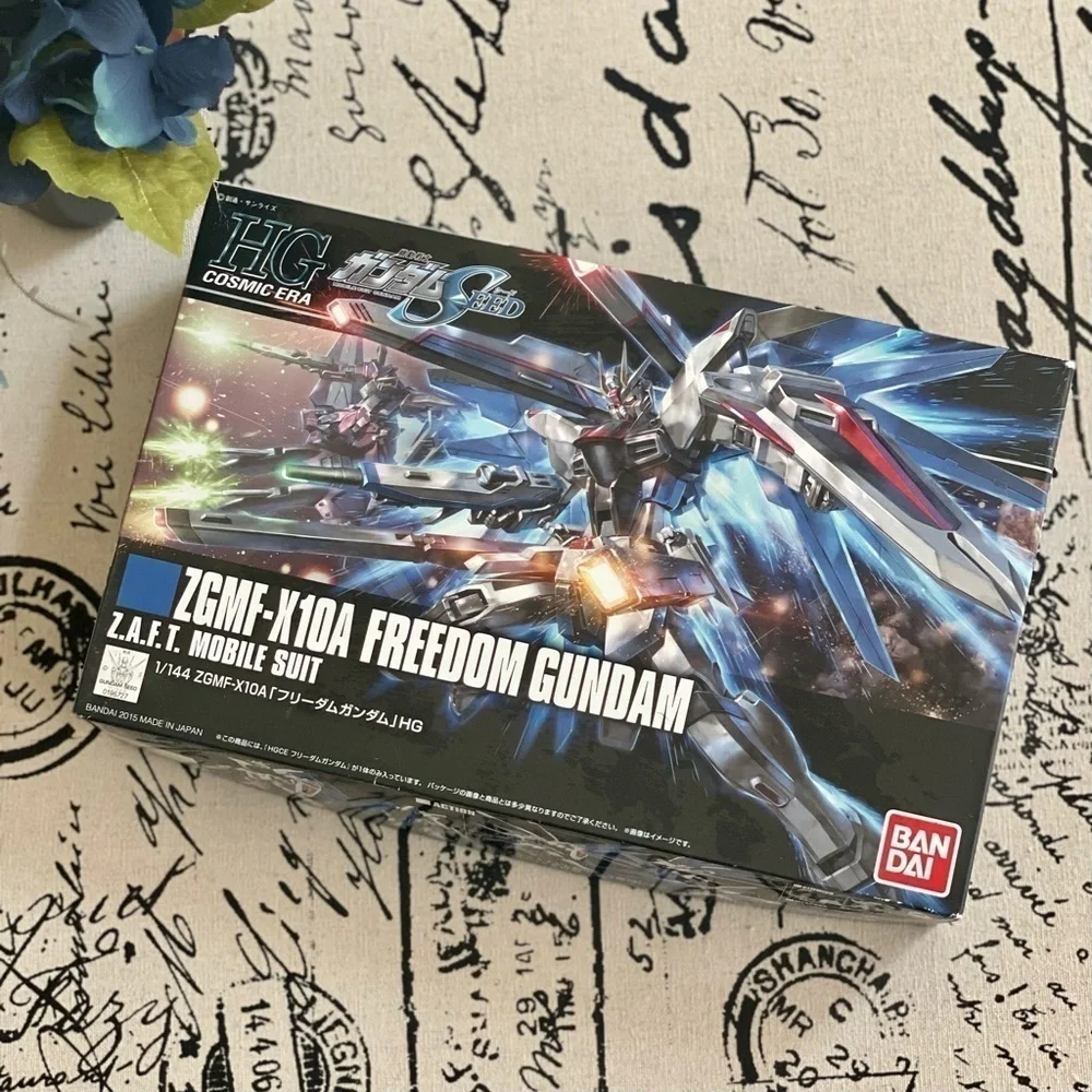 NWT Bandai Hobby Gundam HGCE ZGMF-X10A Freedom Gundam HG 1/144 Scale Model Kit